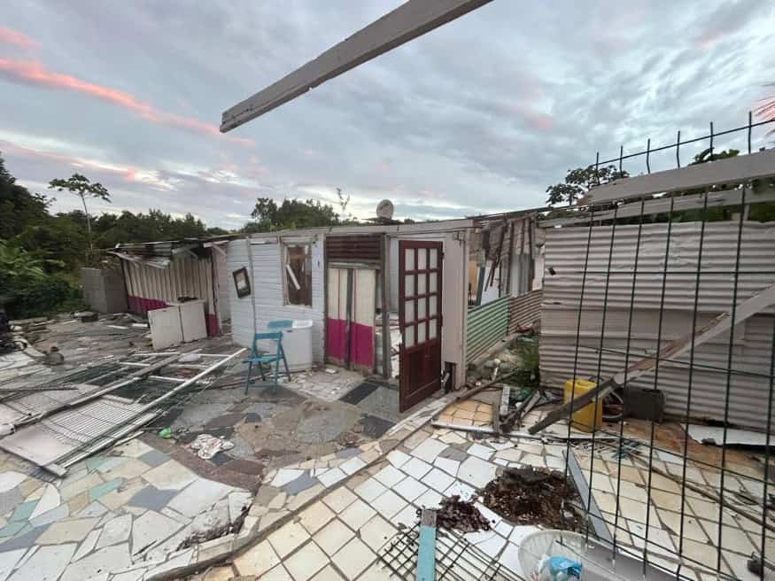 Treize constructions illégales démolies à Rémire-Montjoly