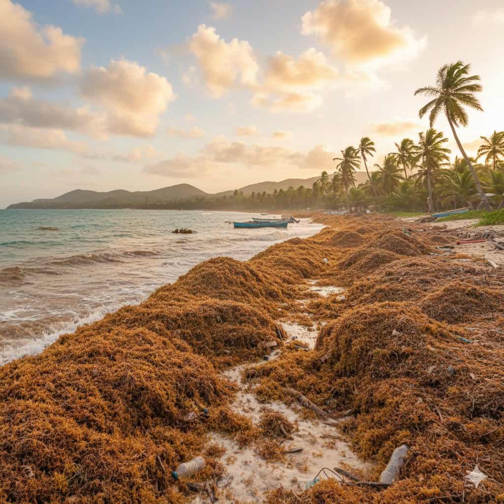 La Guadeloupe décroche une victoire diplomatique face aux sargasses