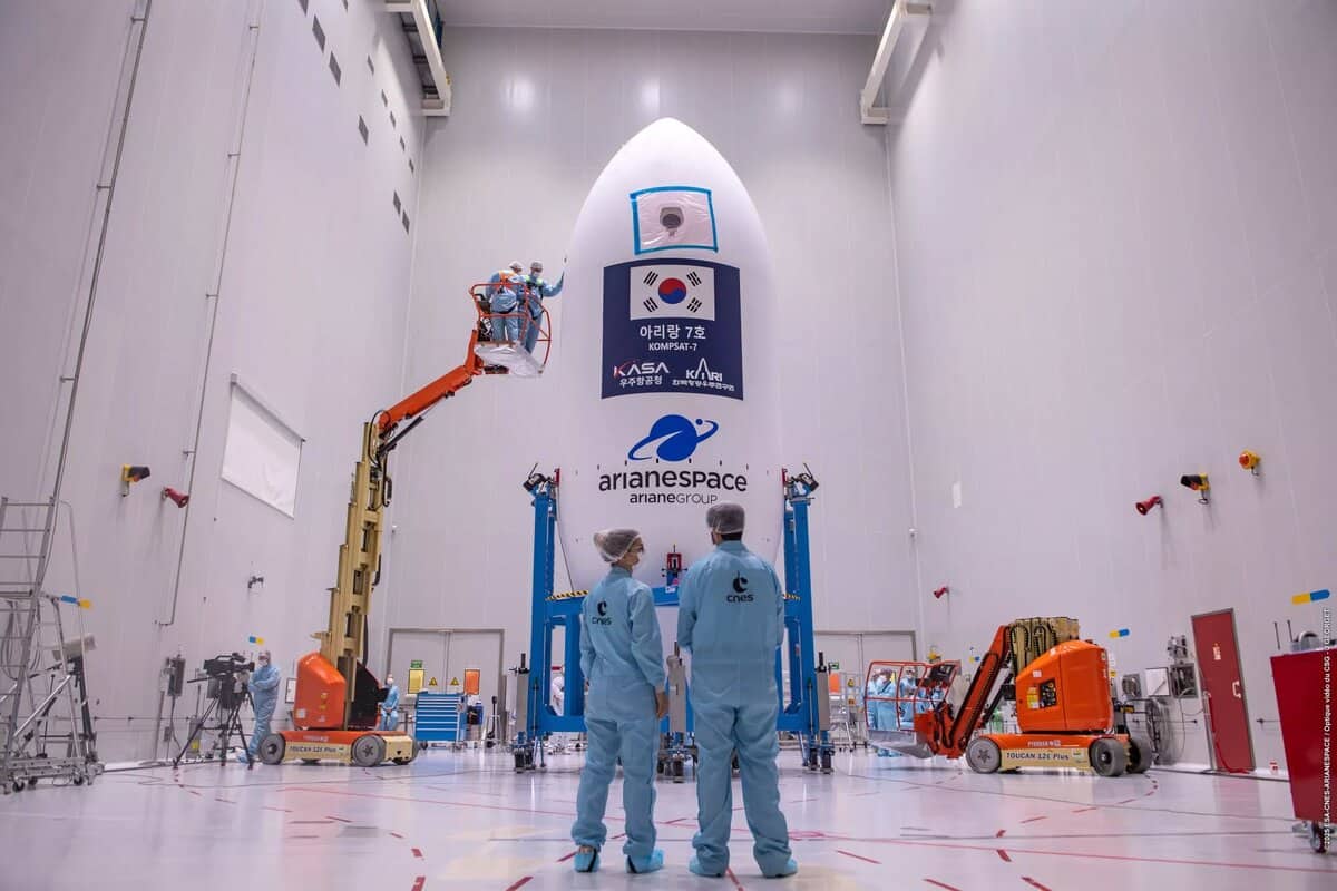 Lancement réussi de Vega-C avec le satellite sud-coréen KOMPSAT-7