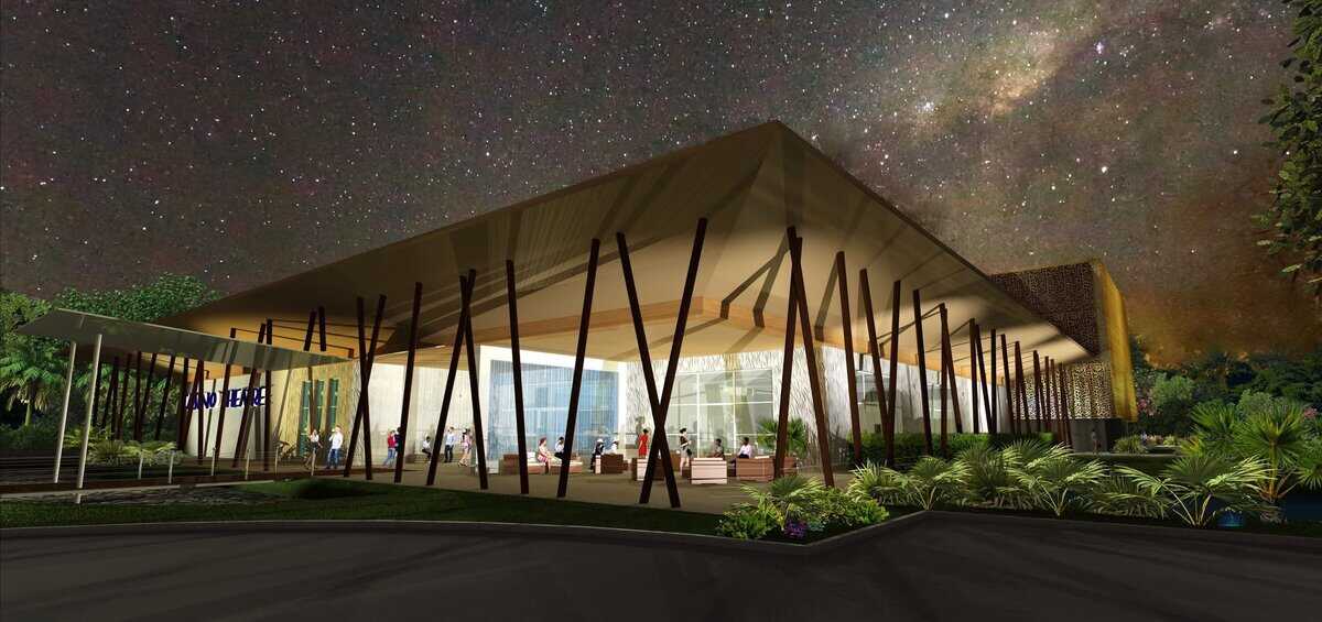 Cayenne : le futur casino-théâtre se dévoile en avant-première